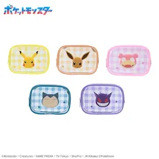 ポケットモンスター　ぷくぷくクリアミニポーチ