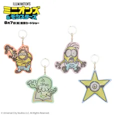 ミニオンズ&モンスターズ ラインストーンデコキーホルダー