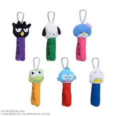 PEZ×はぴだんぶい カラビナ付マスコットポーチ