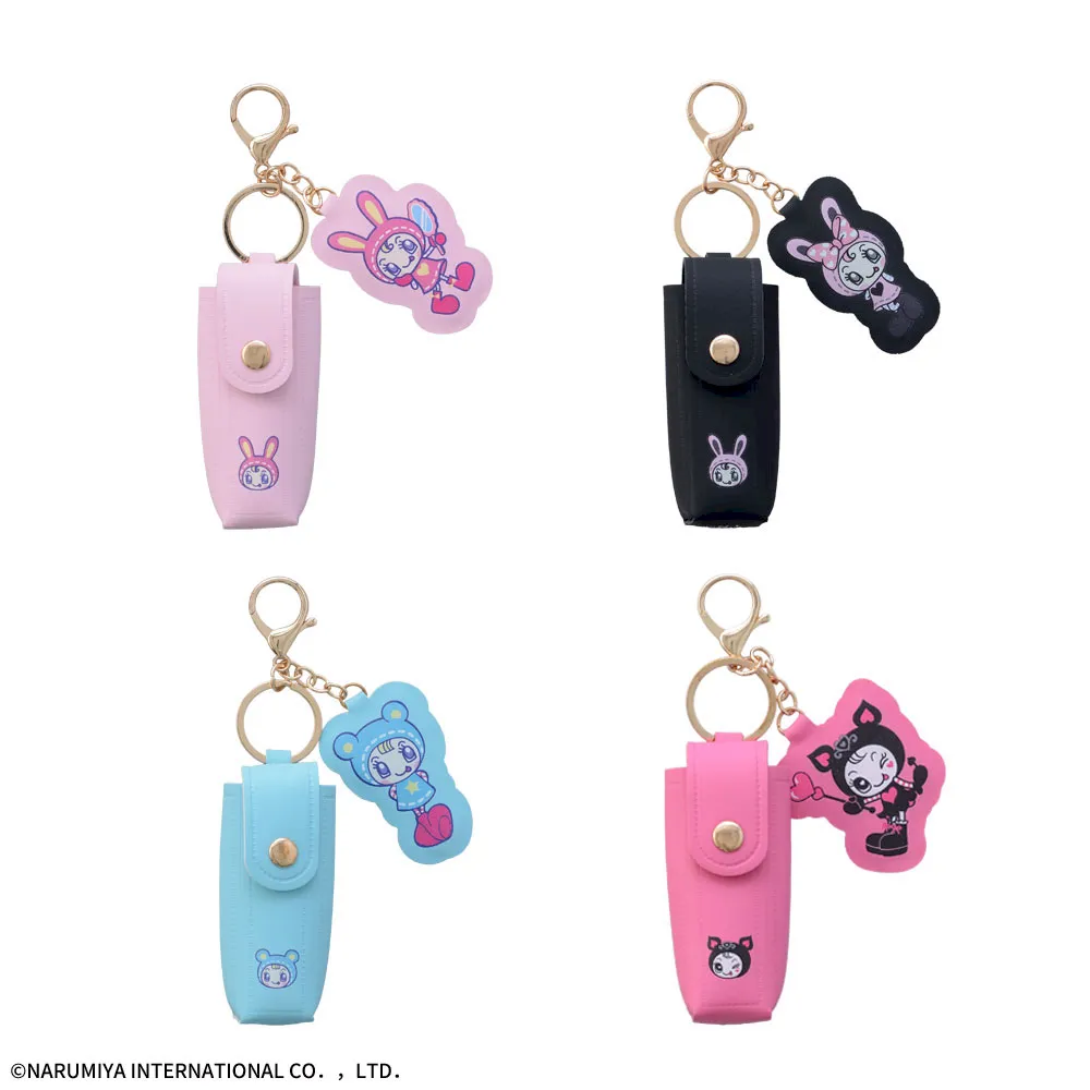ナルミヤキャラクターズ　ミラー付リップポーチ‐ベリエちゃん‐