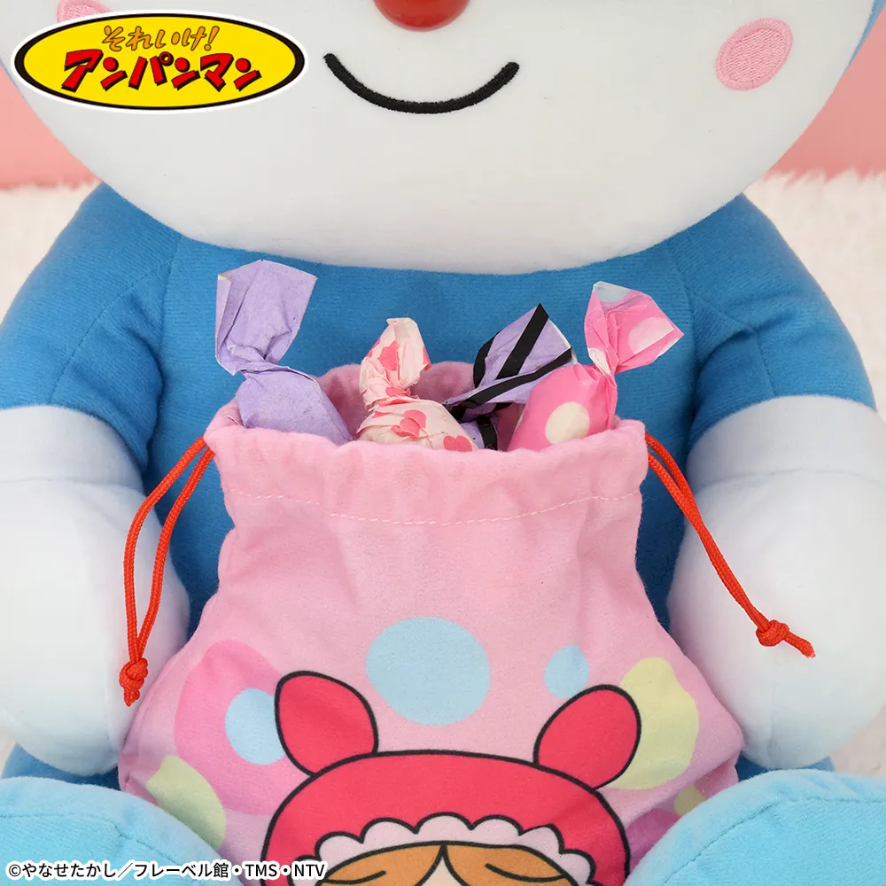 それいけ！アンパンマン なかよし巾着ぬいぐるみLL“コキンちゃん