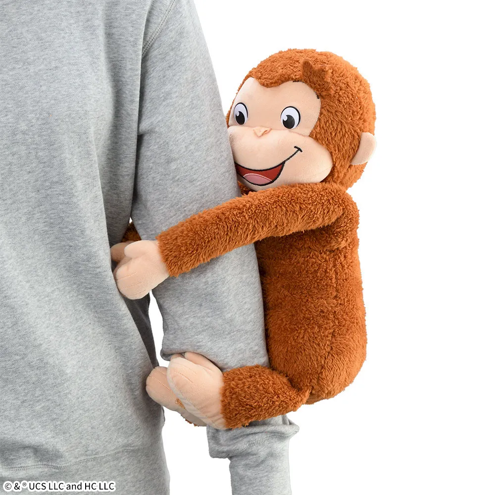 おさるのジョージ　LLぬいぐるみ　だきつき