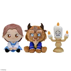 ベル&野獣&ルミエール　うるりぃみぃ　ぬいぐるみ
