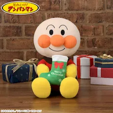 それいけ！アンパンマン　クリスマスソックス小物入れぬいぐるみLL