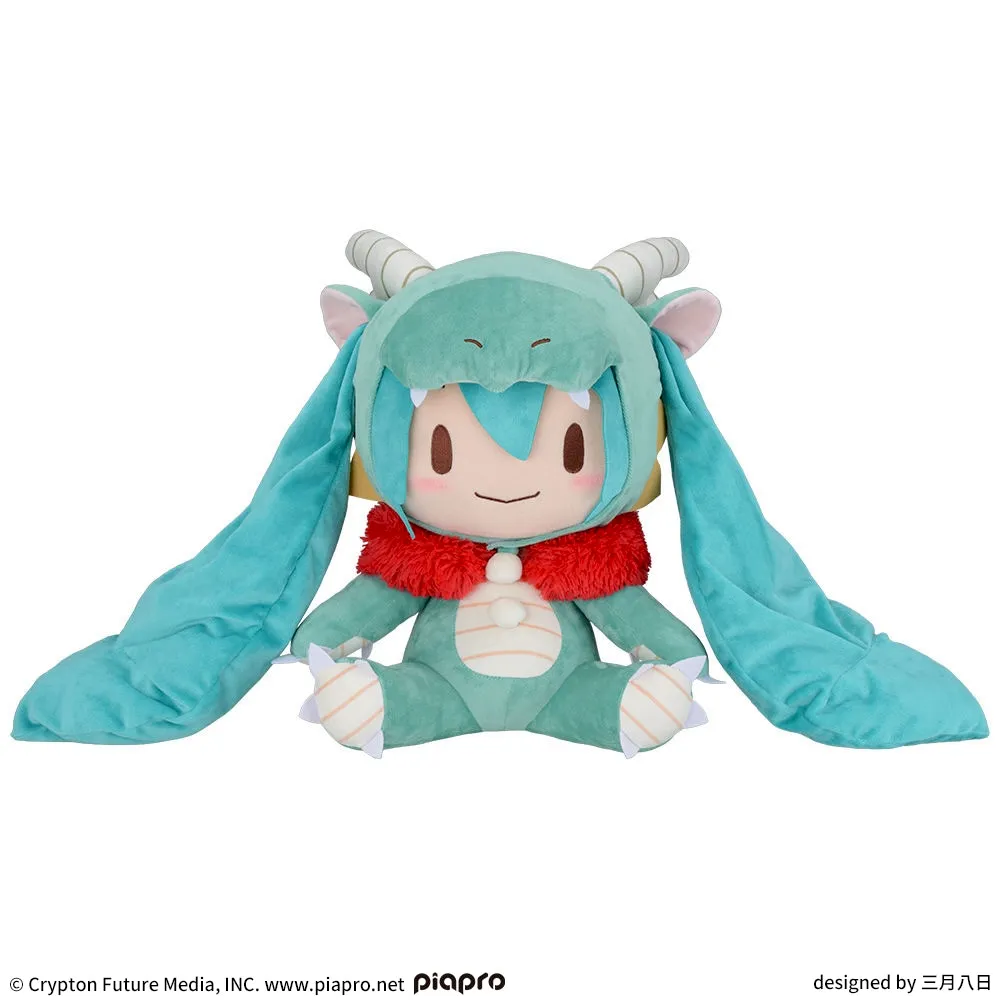 【新品未開封】初音ミク 辰 2024ふわぷちぬいぐるみ グッズ]初音ミク 辰2024 ふわぷち ぬいぐるみ（LL）｜プライズ・くじ