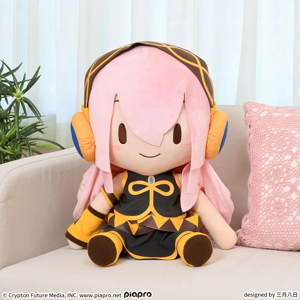 グッズ]初音ミクシリーズ 巡音ルカ ふわぷち どでかジャンボぬいぐるみ