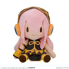 プロセカ 初音ミク KAITO 巡音ルカ ふわふわ ふわぷち ぬいぐるみ グッズ]初音ミクシリーズ 巡音ルカ ふわぷち どでかジャンボぬいぐるみ