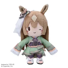 グッズ]ウマ娘 プリティーダービー ふわぷち ぬいぐるみ サトノ
