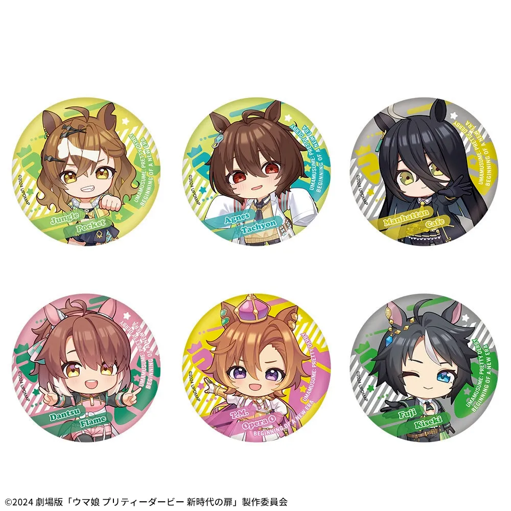 グッズ]劇場版『ウマ娘 プリティーダービー 新時代の扉』デフォルメ缶