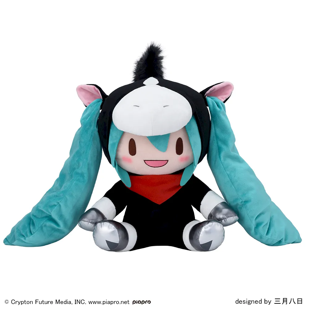 [グッズ]初音ミク　午2026　ふわぷち　ぬいぐるみ（LL）
