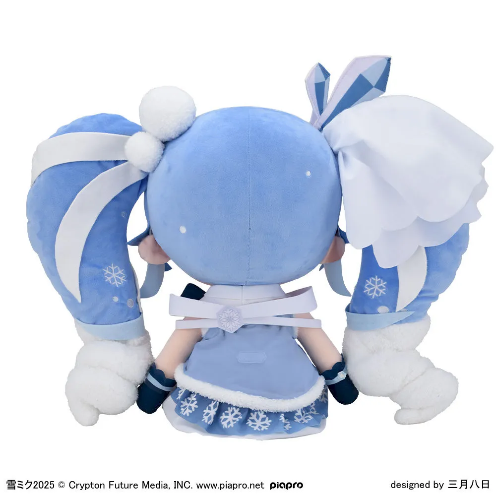 グッズ]雪ミク2025 ふわぷち どでかジャンボぬいぐるみ｜プライズ