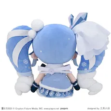 グッズ]雪ミク2025 ふわぷち どでかジャンボぬいぐるみ｜プライズ