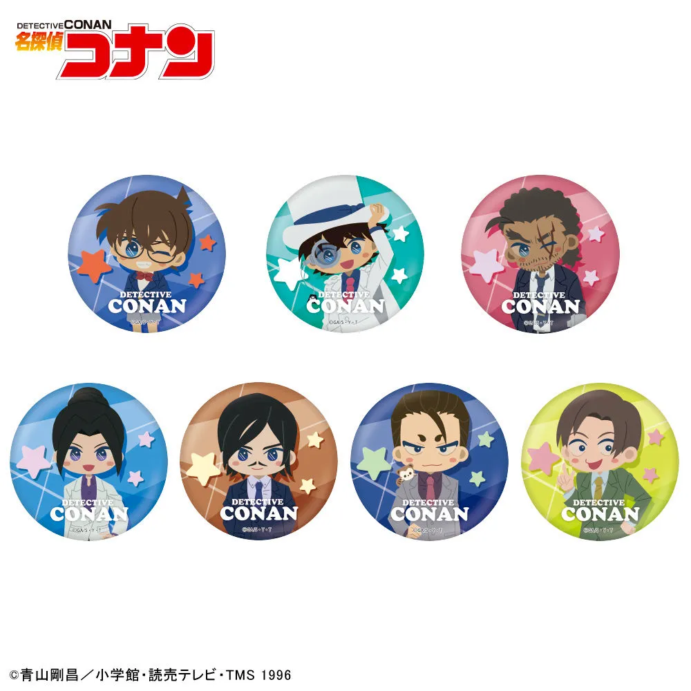 [グッズ]名探偵コナン　缶バッジ（みんなといっしょーけいさつへんー）Vol.3