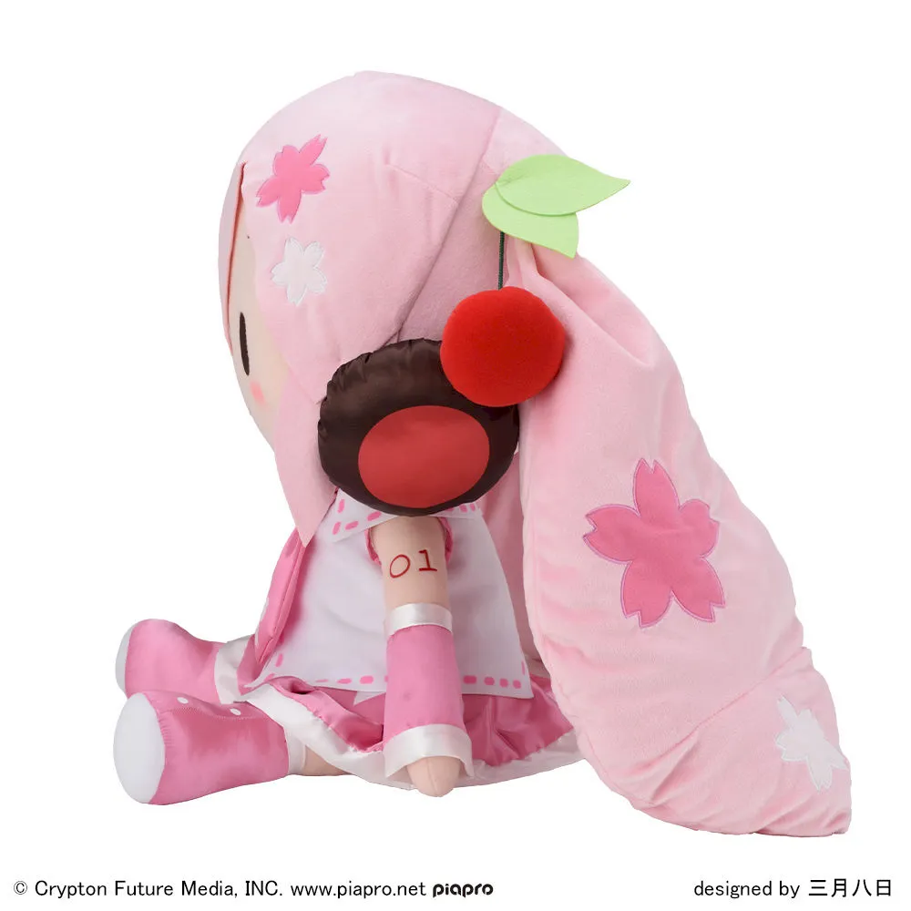 グッズ]桜ミク ふわぷち どでかジャンボぬいぐるみ｜プライズ・くじ