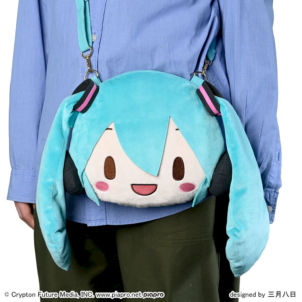 グッズ]初音ミク ふわぷち フェイスショルダーバッグ（M）｜プライズ