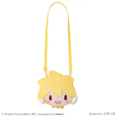 [グッズ]鏡音レン　ふわぷち　フェイスショルダーバッグ（Ｍ）