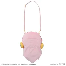 [グッズ]巡音ルカ　ふわぷち　フェイスショルダーバッグ（Ｍ）