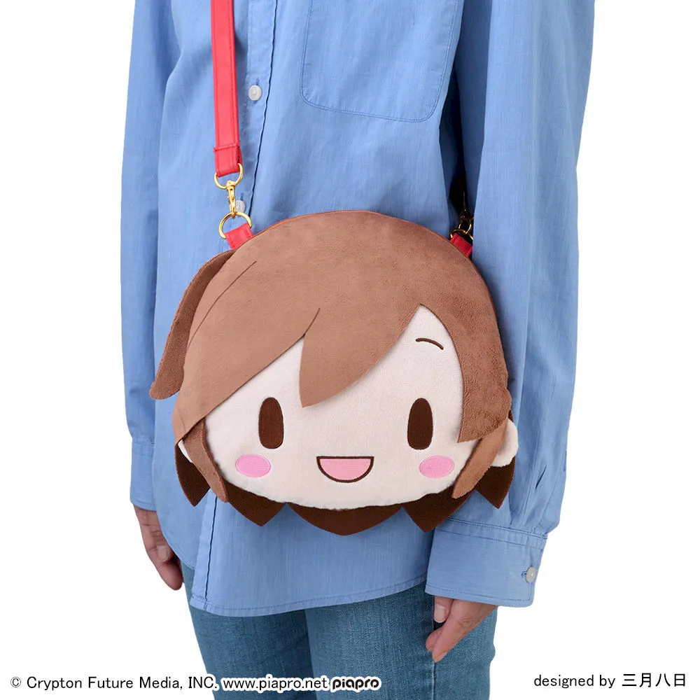 [グッズ]MEIKO　ふわぷち　フェイスショルダーバッグ（Ｍ）