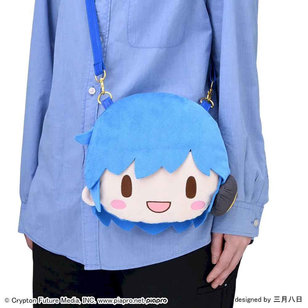 [グッズ]KAITO　ふわぷち　フェイスショルダーバッグ（Ｍ）