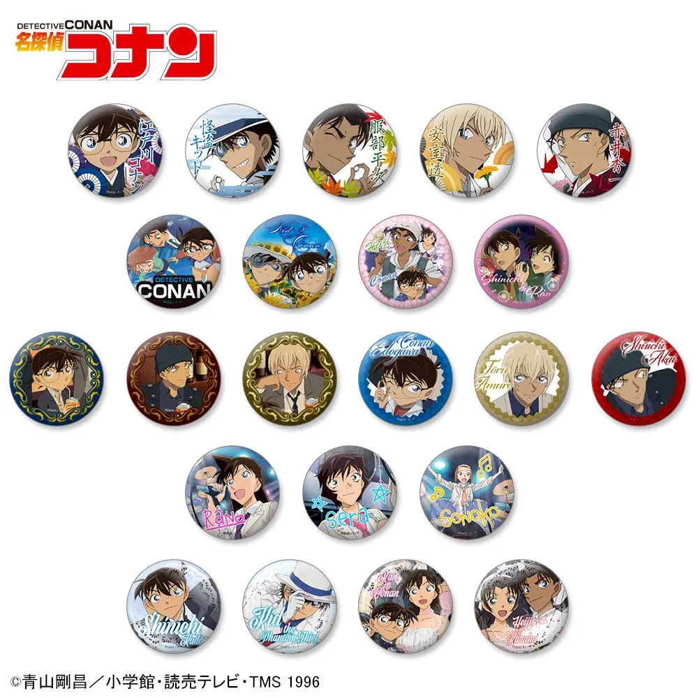 [グッズ]名探偵コナン　缶バッジ Vol.2