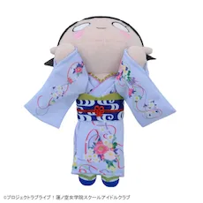 [グッズ]ラブライブ！蓮ノ空女学院スクールアイドルクラブ　寝そべり　ぬいぐるみ“百生吟子－加賀友禅こらぼ柄衣装”（Ｓ）
