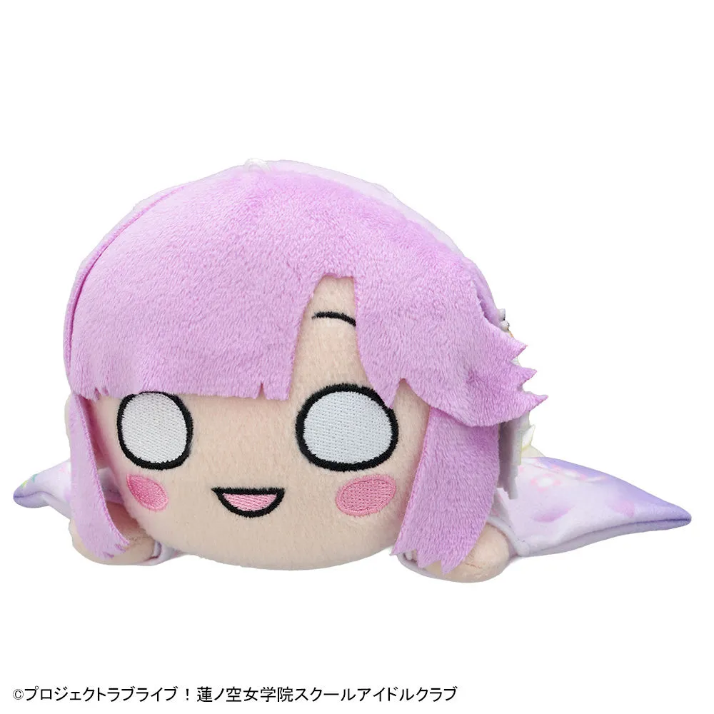 [グッズ]ラブライブ！蓮ノ空女学院スクールアイドルクラブ　寝そべり　ぬいぐるみ“安養寺姫芽－加賀友禅こらぼ柄衣装”（Ｓ）