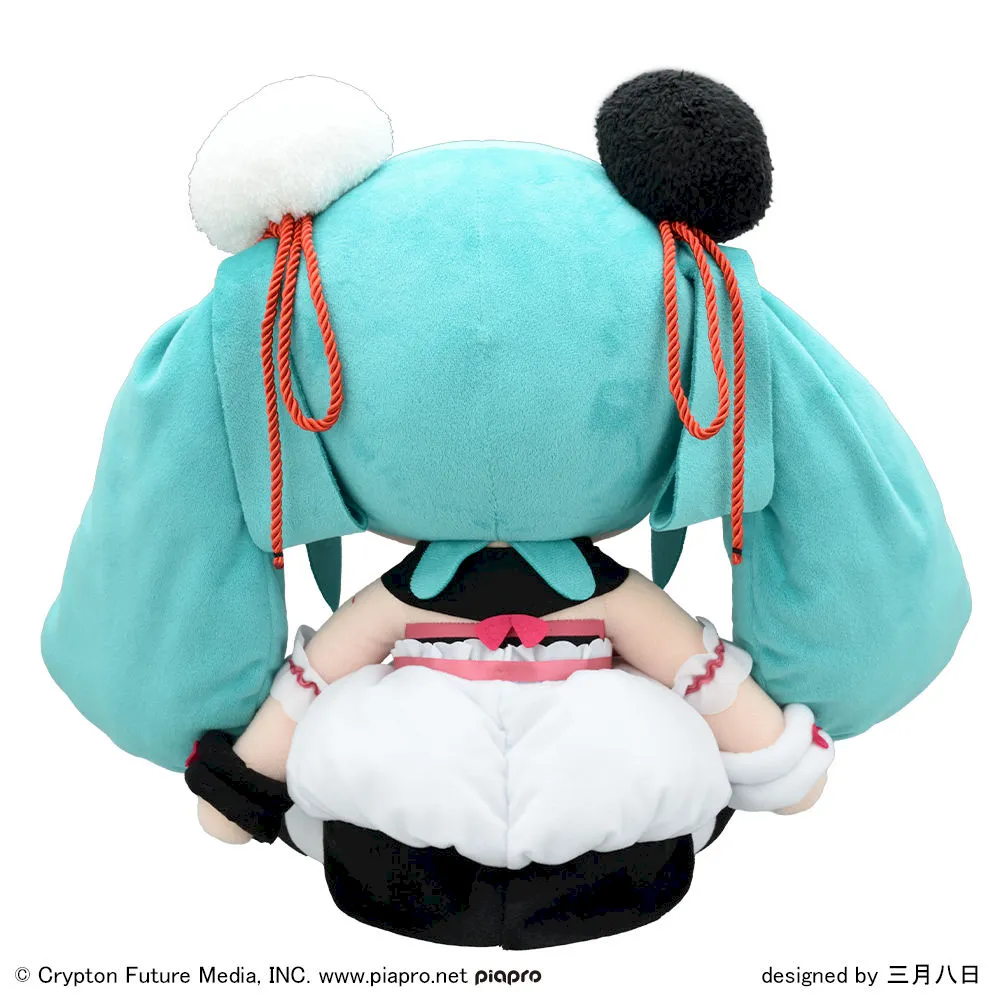 グッズ]初音ミク パンダ饅頭 ふわぷちぬいぐるみ（LL）｜プライズ