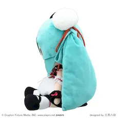 [グッズ]初音ミク　パンダ饅頭　ふわぷちぬいぐるみ（LL）