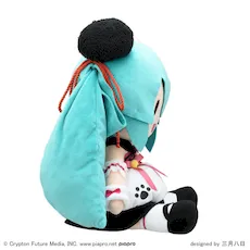 [グッズ]初音ミク　パンダ饅頭　ふわぷちぬいぐるみ（LL）