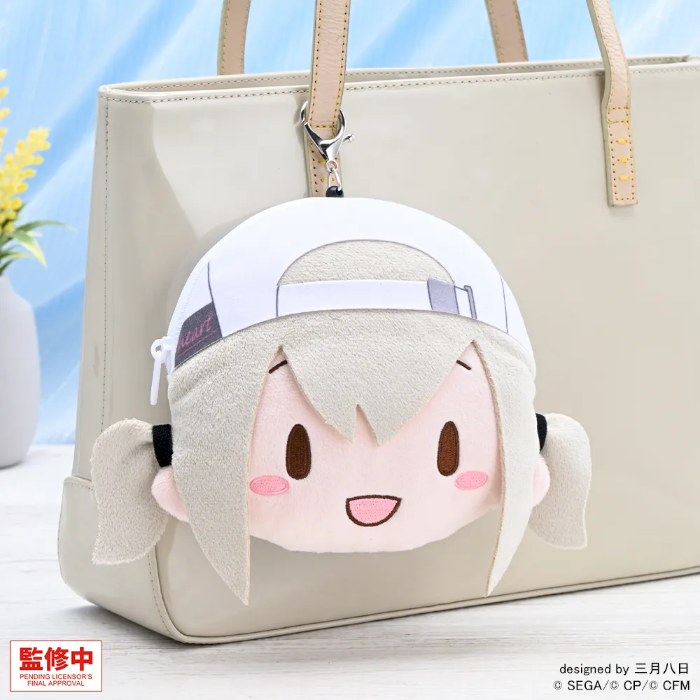 [グッズ]プロジェクトセカイ カラフルステージ！ feat. 初音ミク　ふわぷち　リール付きフェイスポーチ　小豆沢 こはね