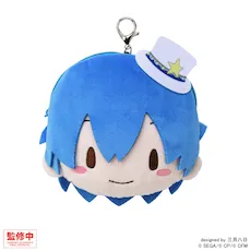 [グッズ]プロジェクトセカイ カラフルステージ！ feat. 初音ミク　ふわぷち　リール付きフェイスポーチ　ワンダーランドのセカイのKAITO