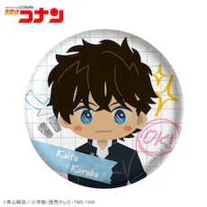 [グッズ]名探偵コナン　缶バッジ（みんなといっしょーせいと・がくせいへんー）