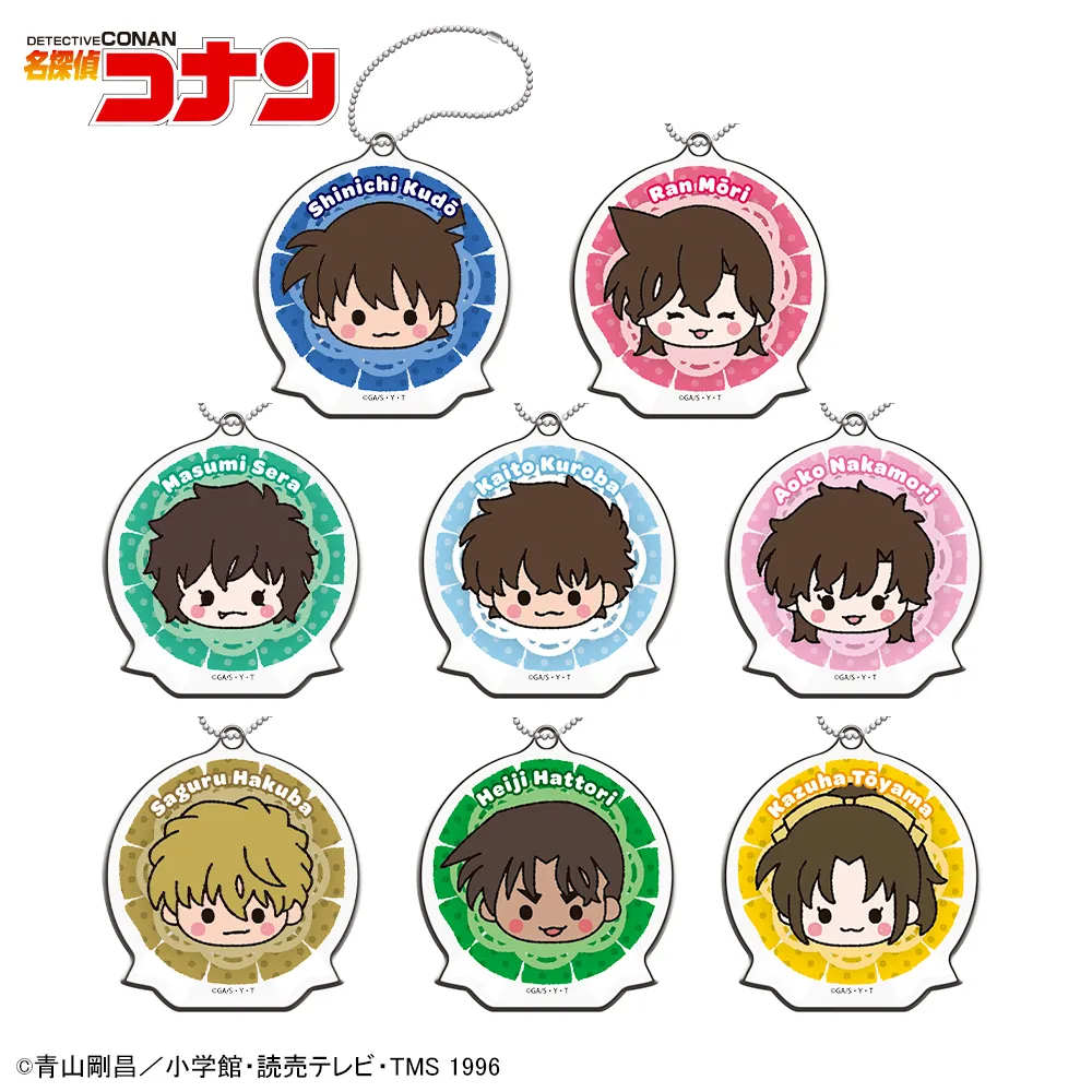 [グッズ]名探偵コナン　アクリルキーホルダー（みんなといっしょーせいと・がくせいへんー）