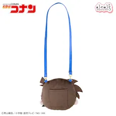 [グッズ]名探偵コナン　江戸川コナン　ふわぷち　フェイスショルダーバッグ（M）