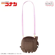 [グッズ]名探偵コナン　毛利蘭　ふわぷち　フェイスショルダーバッグ（M）