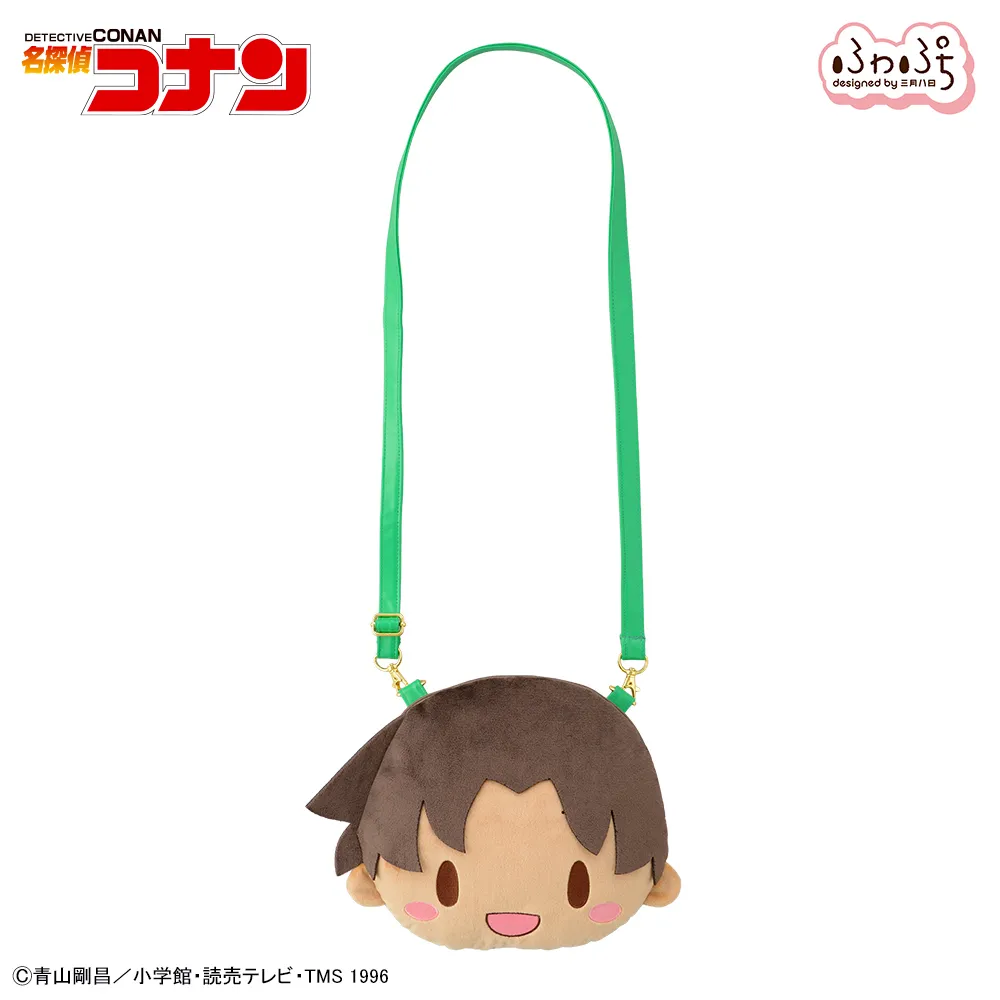 グッズ]名探偵コナン 服部平次 ふわぷち フェイスショルダーバッグ（M