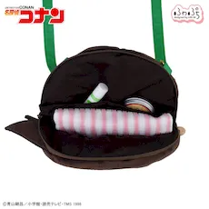 [グッズ]名探偵コナン　服部平次　ふわぷち　フェイスショルダーバッグ（M）
