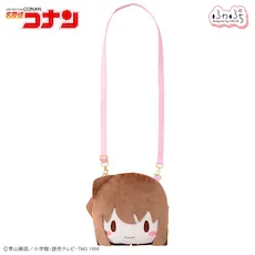 [グッズ]名探偵コナン　灰原哀　ふわぷち　フェイスショルダーバッグ（M）