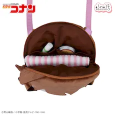 [グッズ]名探偵コナン　灰原哀　ふわぷち　フェイスショルダーバッグ（M）