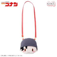 [グッズ]名探偵コナン　赤井秀一　ふわぷち　フェイスショルダーバッグ（M）