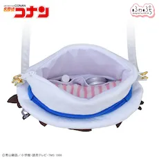 [グッズ]名探偵コナン　怪盗キッド　ふわぷち　フェイスショルダーバッグ（M）