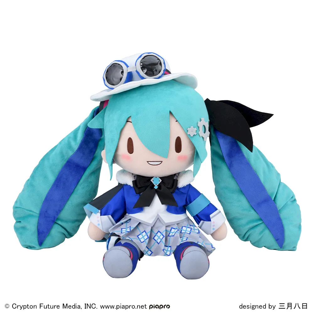 [グッズ]初音ミク　MIKU WITH YOU 2025　ふわぷち　ぬいぐるみ（LL）