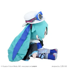 [グッズ]初音ミク　MIKU WITH YOU 2025　ふわぷち　ぬいぐるみ（LL）