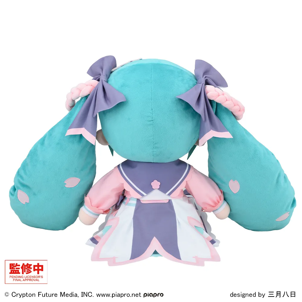グッズ]初音ミク 新学期 ふわぷち ぬいぐるみ（LL）｜プライズ・くじ