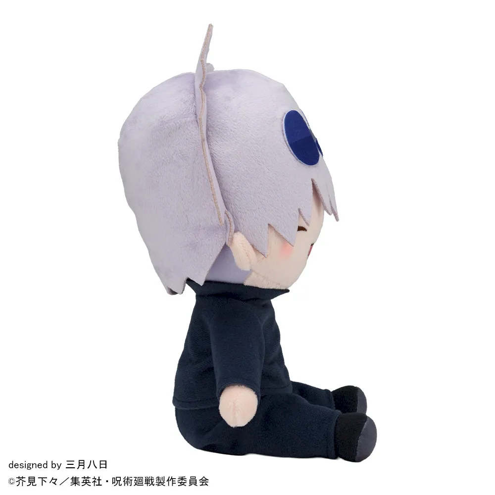 アニメーション呪術廻戦展 懐玉・玉折 おすわりぬいぐるみ 五条悟 グッズ]アニメ『呪術廻戦』5周年 懐玉・玉折 五条悟 ふわぷち