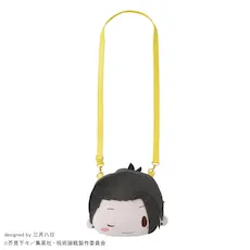 [グッズ]アニメ『呪術廻戦』5周年　懐玉・玉折　夏油傑　ふわぷち　フェイスショルダーバッグ（M）