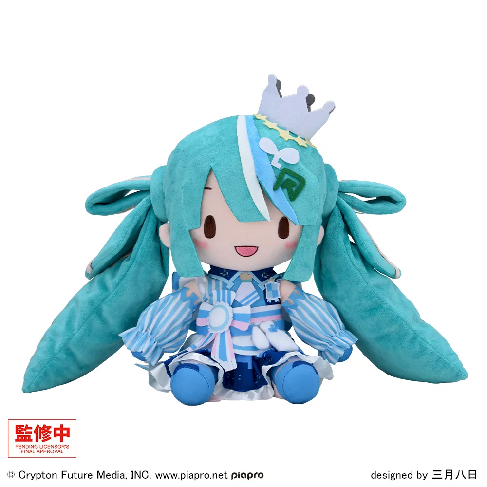 [グッズ]初音ミク LAWSON 50th Anniversary Special LIVE　ふわぷち　ぬいぐるみ（L）
