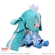[グッズ]初音ミク LAWSON 50th Anniversary Special LIVE　ふわぷち　ぬいぐるみ（L）