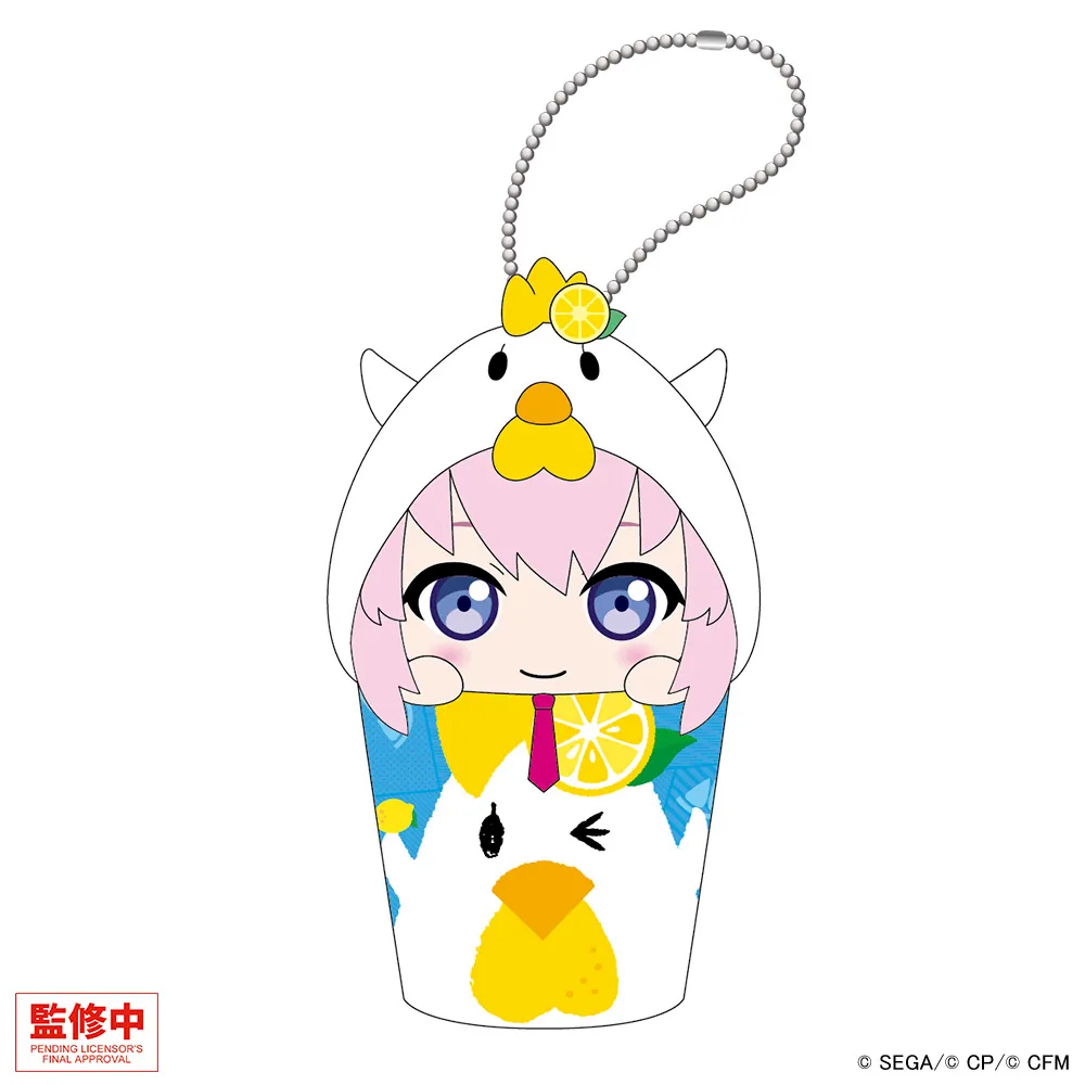 [グッズ]プロジェクトセカイ カラフルステージ！ feat. 初音ミク　なりきり！からあげクン ミニぬいキーホルダー　教室のセカイの巡音ルカ