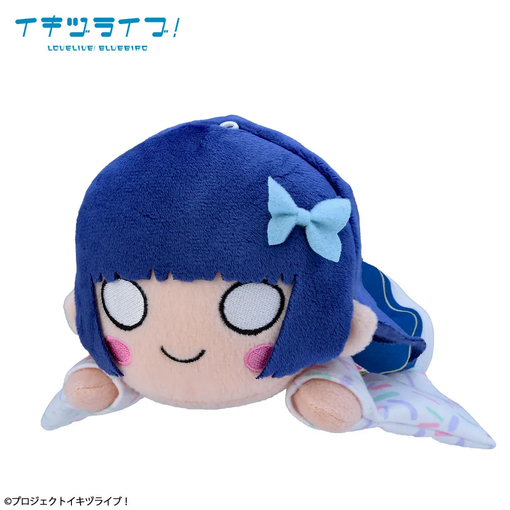 イキヅライブ！ LOVELIVE! BLUEBIRD　寝そべり　ぬいぐるみ　駒形花火－いきづらい部！制服（S）